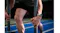 Close-up of the smartwatch on a wrist during gym training, emphasising the sporty design Close-up of the smartwatch on a wrist during gym training, emphasising the sporty design