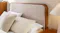Modern bedroom featuring Harper Queen Upholstered Headboard Modern bedroom featuring Harper Queen Upholstered Headboard