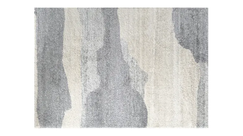 Complete Mercer Cloud Rug in grey, showing soft cloud-like pattern across the entire surface Complete Mercer Cloud Rug in grey, showing soft cloud-like pattern across the entire surface