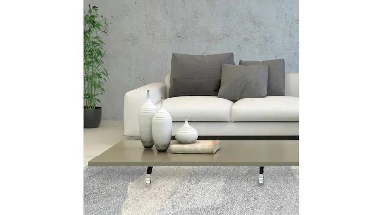 Mercer Cloud Rug placed in a styled living room with sofa, pillows, and plant, illustrating how it complements interior décor Mercer Cloud Rug placed in a styled living room with sofa, pillows, and plant, illustrating how it complements interior décor