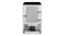 Rear view of a black SMEG mini fridge, showing the condenser coils and compressor assembly Rear view of a black SMEG mini fridge, showing the condenser coils and compressor assembly