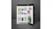 Front view of a black SMEG minibar fridge with the door open, showing stocked shelves and beverage storage Front view of a black SMEG minibar fridge with the door open, showing stocked shelves and beverage storage