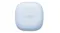 Front view of a Shokz wireless earbuds charging case with embossed logo Front view of a Shokz wireless earbuds charging case with embossed logo