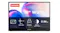 Front view of the Lenovo 16-inch portable monitor with a black bezel and WUXGA display feature graphic Front view of the Lenovo 16-inch portable monitor with a black bezel and WUXGA display feature graphic