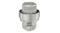 Shark personal cooling system part showing a close-up of a silver plastic attachment nozzle with a ribbed collar Shark personal cooling system part showing a close-up of a silver plastic attachment nozzle with a ribbed collar