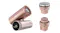 Side-angle view of the rose gold Shark ChillPill 3-in-1 Cordless Personal Cooling Fan, Mist & InstaChill System with a digital screen on the base Side-angle view of the rose gold Shark ChillPill 3-in-1 Cordless Personal Cooling Fan, Mist & InstaChill System with a digital screen on the base