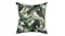 Toledo Outdoor Cushion 50x50cm featuring a lush green tropical leaf print Toledo Outdoor Cushion 50x50cm featuring a lush green tropical leaf print
