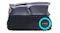 Right side profile of the robotic pool cleaner, highlighting the tracked mobility system and streamlined design Right side profile of the robotic pool cleaner, highlighting the tracked mobility system and streamlined design