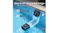 Robotic pool cleaner operating near the pool wall, highlighting easy-lift retrieval Robotic pool cleaner operating near the pool wall, highlighting easy-lift retrieval