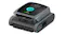 Front view of the Aiper Scuba S3 robotic pool cleaner showing dual tracks and central cleaning roller Front view of the Aiper Scuba S3 robotic pool cleaner showing dual tracks and central cleaning roller