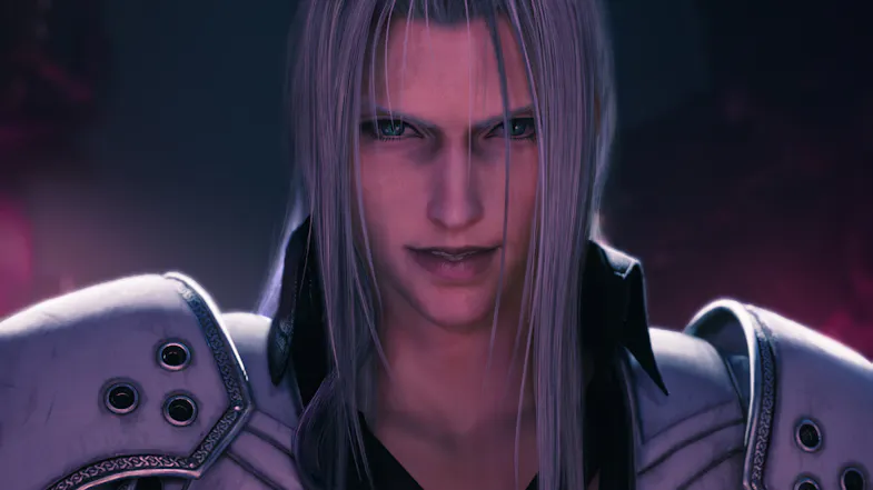 The boss enemy sephiroth The boss enemy sephiroth