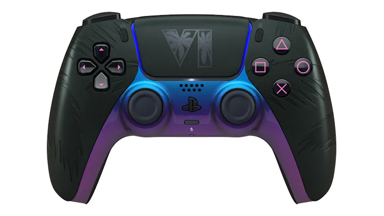 PlayStation 5 DualSense Wireless Controller in a sleek black colour PlayStation 5 DualSense Wireless Controller in a sleek black colour