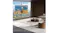LG 77-inch W6 OLED evo AI Wallpaper TV wall-mounted in a contemporary living room LG 77-inch W6 OLED evo AI Wallpaper TV wall-mounted in a contemporary living room