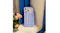 BURGA blue and white striped phone case displayed in a Mediterranean-inspired setting with vibrant blue architectural accents BURGA blue and white striped phone case displayed in a Mediterranean-inspired setting with vibrant blue architectural accents