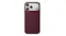 Rear view of a Burgundy Apple Silicone Case for iPhone 18 Pro Max fitted on a smartphone with a silver camera panel Rear view of a Burgundy Apple Silicone Case for iPhone 18 Pro Max fitted on a smartphone with a silver camera panel