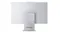 Rear view of the all-in-one desktop, featuring a clean Cloud Grey back panel, integrated stand, and rear connectivity ports Rear view of the all-in-one desktop, featuring a clean Cloud Grey back panel, integrated stand, and rear connectivity ports
