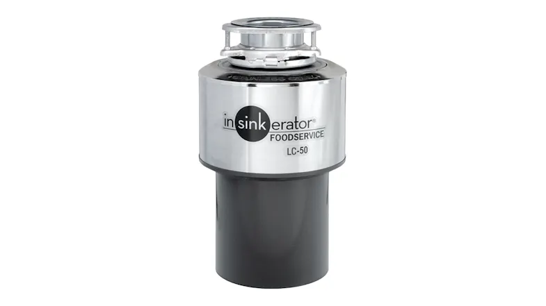 InSinkErator Commercial Food Waste Disposal in a sleek silver colour InSinkErator Commercial Food Waste Disposal in a sleek silver colour