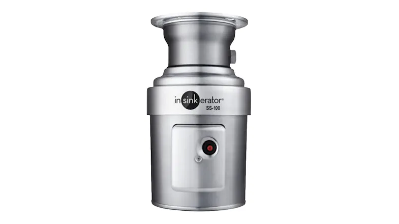 InSinkErator Commercial Food Waste Disposal in a sleek silver colour InSinkErator Commercial Food Waste Disposal in a sleek silver colour