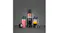 A black NutriBullet blender set with pink and yellow smoothie cups, blade attachment and extra lid A black NutriBullet blender set with pink and yellow smoothie cups, blade attachment and extra lid