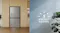 Front view of a silver Haier refrigerator installed in a modern kitchen with a 5-star energy rating Front view of a silver Haier refrigerator installed in a modern kitchen with a 5-star energy rating