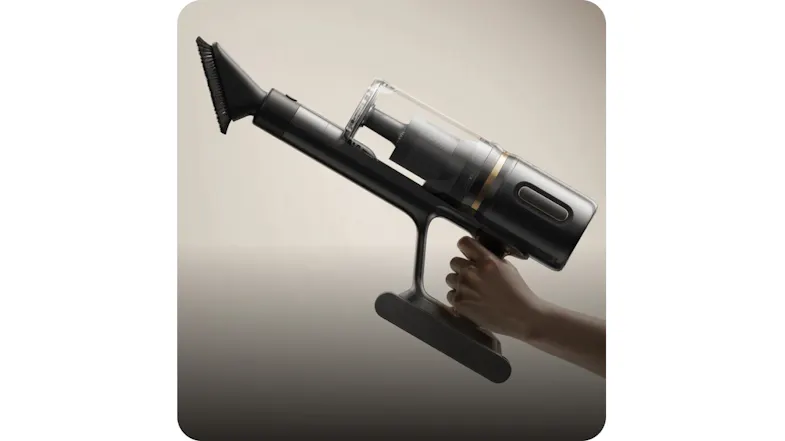 Dreame vacuum showing handheld mode Dreame vacuum showing handheld mode
