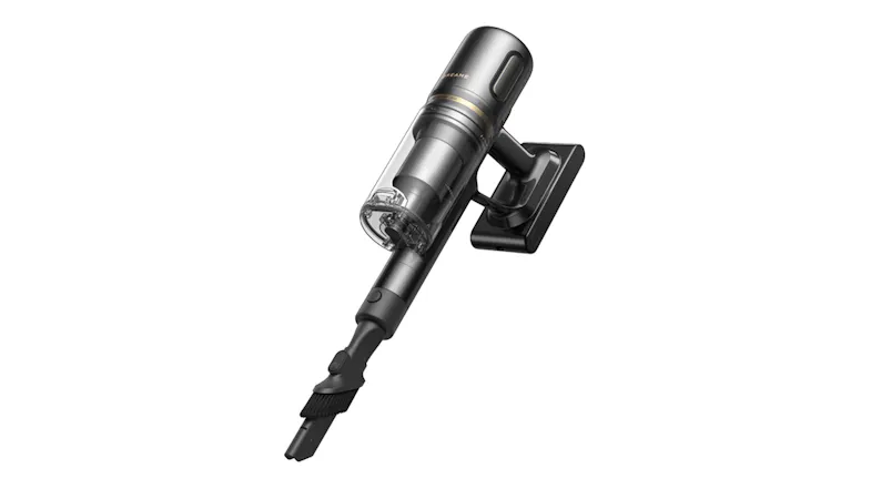 Vacuum in handheld mode with extended narrow nozzle Vacuum in handheld mode with extended narrow nozzle