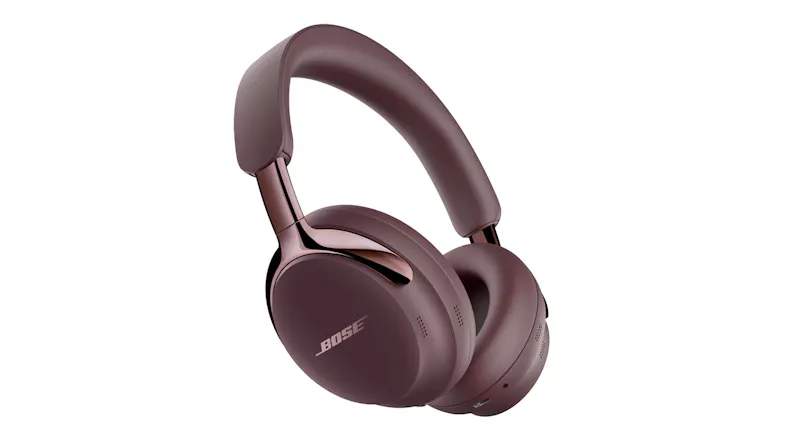 Angled right view of Bose QuietComfort Ultra wireless over-ear headphones Angled right view of Bose QuietComfort Ultra wireless over-ear headphones