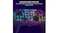 Purple gaming controller infographic showcasing dynamic multicoloured RGB lighting across glowing runic faceplate patterns Purple gaming controller infographic showcasing dynamic multicoloured RGB lighting across glowing runic faceplate patterns