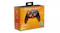 Orange and yellow Turtle Beach Rematch Core wired Xbox controller retail packaging, shown from an angled perspective Orange and yellow Turtle Beach Rematch Core wired Xbox controller retail packaging, shown from an angled perspective