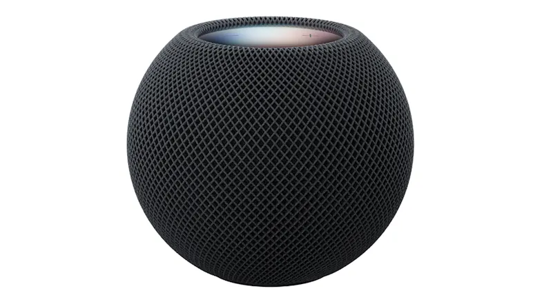 Apple HomePod mini 2 in a sleek midnight colour Apple HomePod mini 2 in a sleek midnight colour
