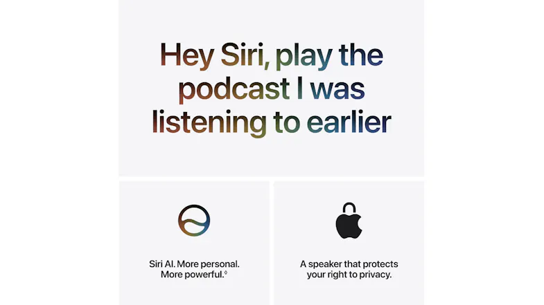 Graphic featuring voice command text and smart assistant capabilities Graphic featuring voice command text and smart assistant capabilities