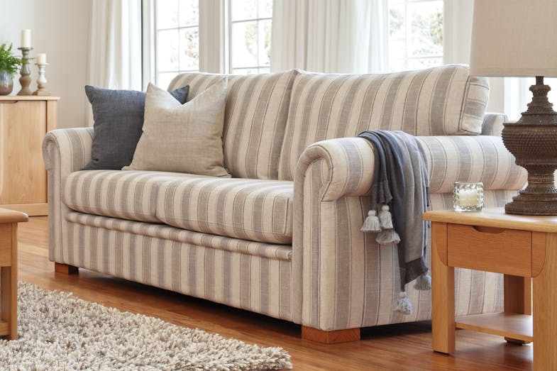Libby 3 Seater Fabric Sofa