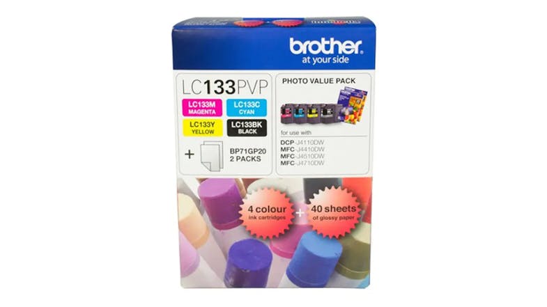 Brother LC-133PVP Colour Ink Cartridges - Value Pack Brother LC-133PVP Colour Ink Cartridges - Value Pack
