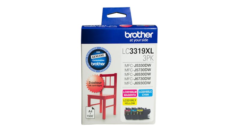 Brother LC-3319XL Colour Ink Cartridges - Value Pack Brother LC-3319XL Colour Ink Cartridges - Value Pack
