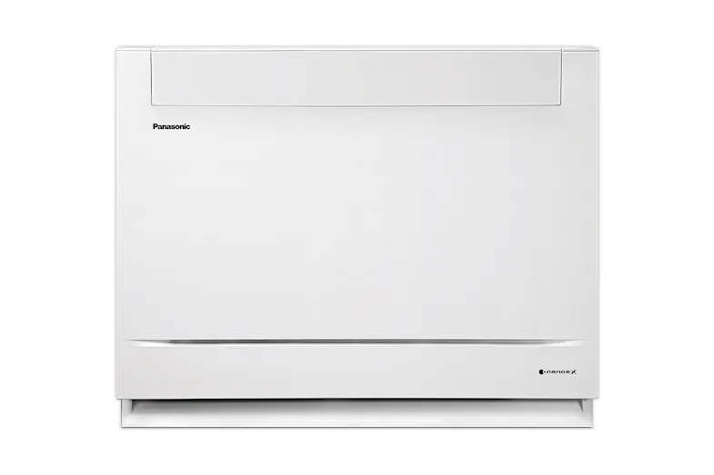 Panasonic Heat Pump Air Conditioner Package - Floor Console - 5.6kW Heat / 5.0kW Cool Panasonic Heat Pump Air Conditioner Package - Floor Console - 5.6kW Heat / 5.0kW Cool