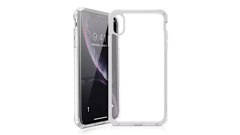 ITSkins Hybrid MKII Case for iPhone XR - Clear ITSkins Hybrid MKII Case for iPhone XR - Clear