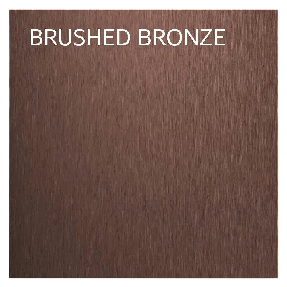 Brushed Bronze Brushed Bronze