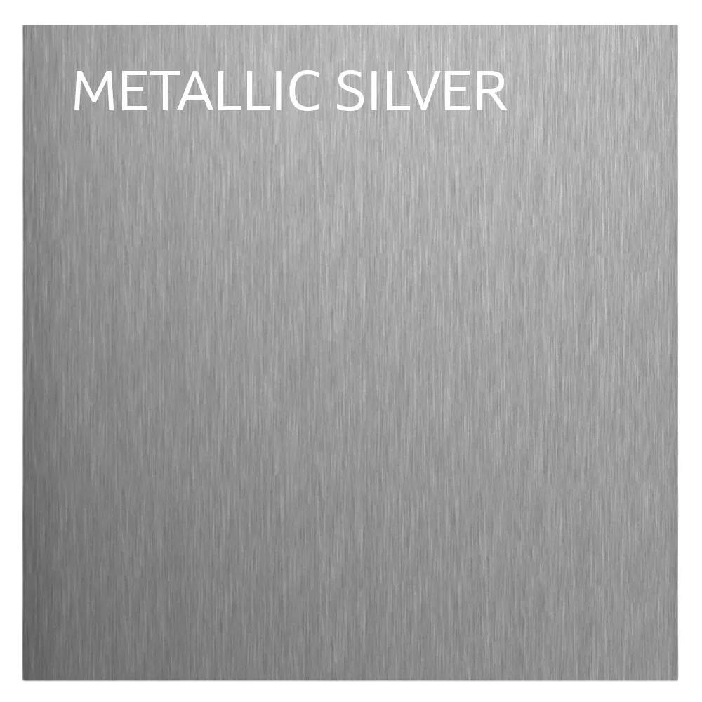 Metallic Silver Metallic Silver