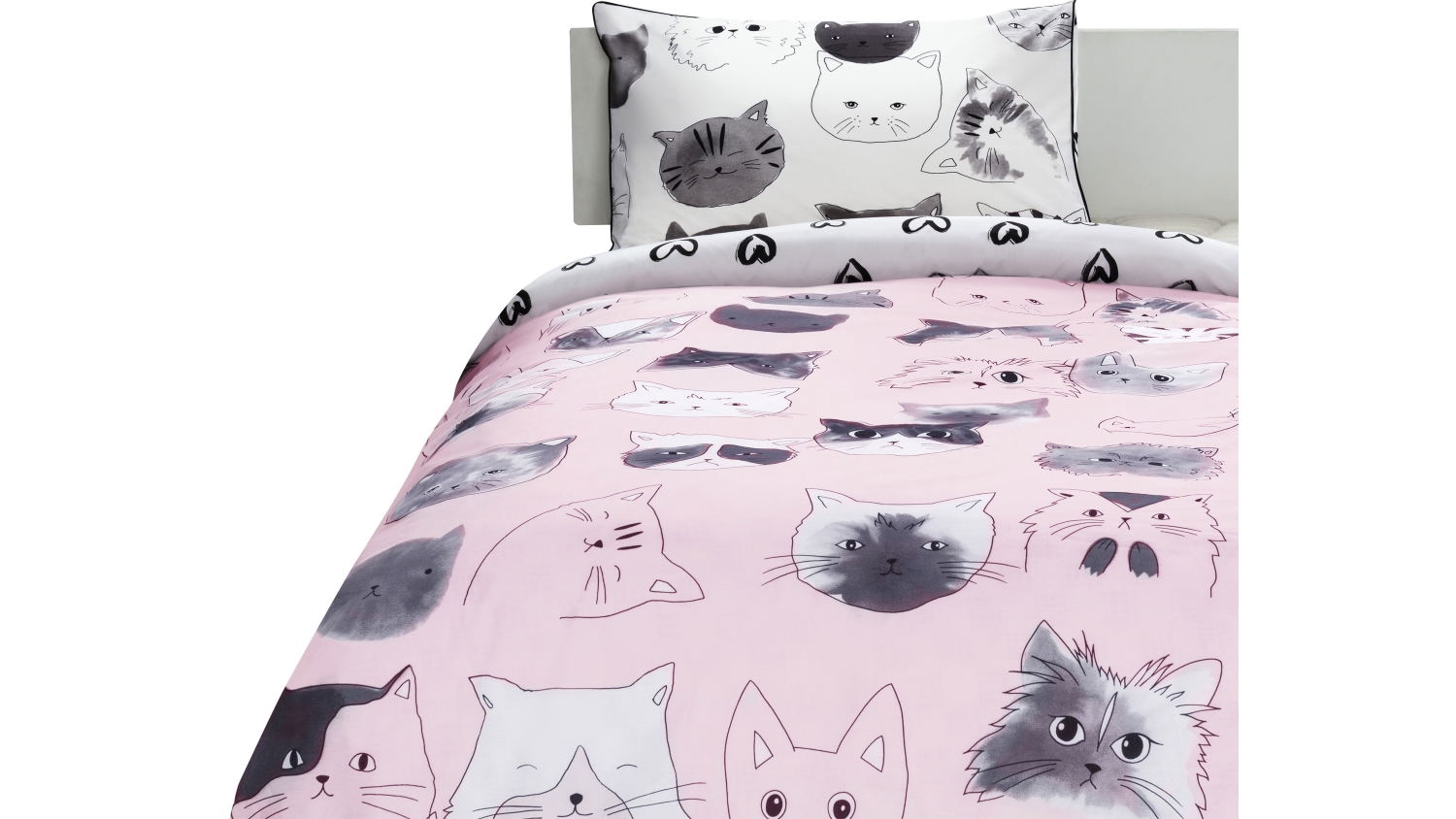 Linen House Kitty Cat Quilt Cover Set Domayne