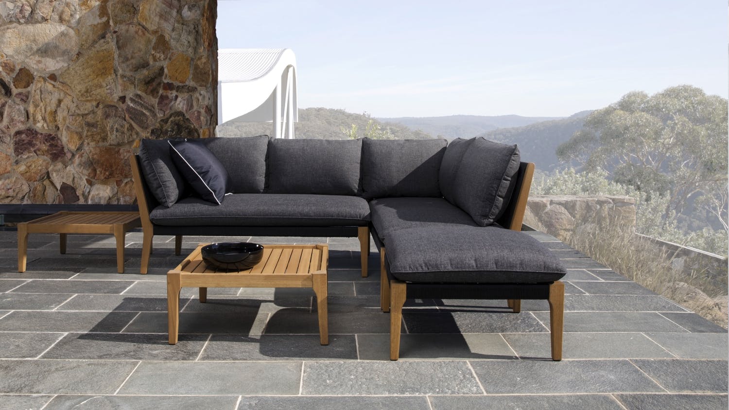 Modular Outdoor Lounge Furniture With Modular Portable Designs Koa Outdoor Modular Sofa | Domayne