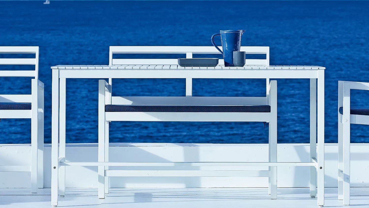 Oakland Rectangular Outdoor Bar Table Domayne