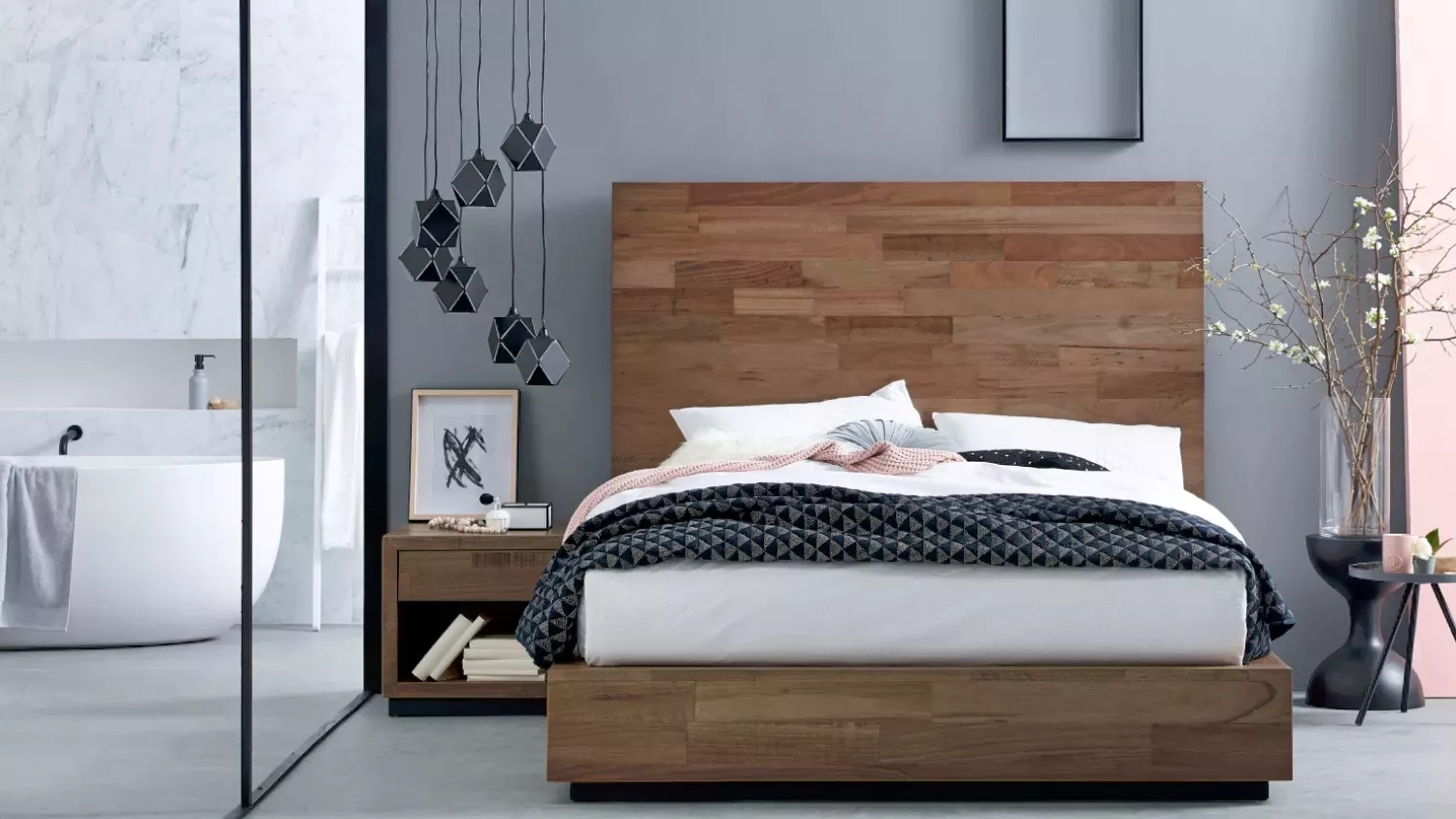 Javier Bed Frame Domayne