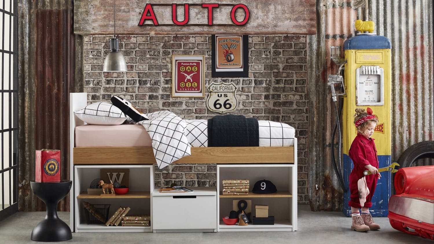 Lofty Bed with Storage | Domayne Lofty Bed with Storage | Domayne