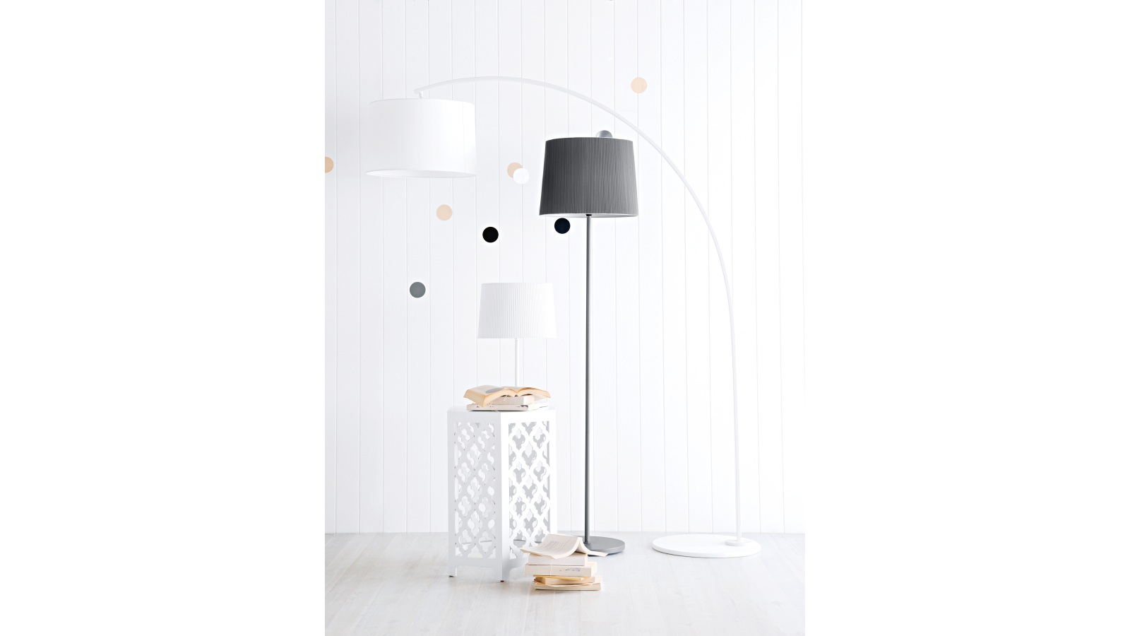 Strike Floor Lamp Grey Domayne