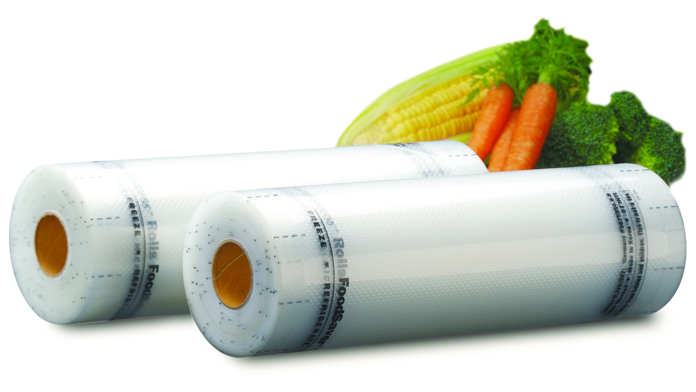Sunbeam 200mm FoodSaver Vacuum Sealer Rolls 2 Pack Domayne