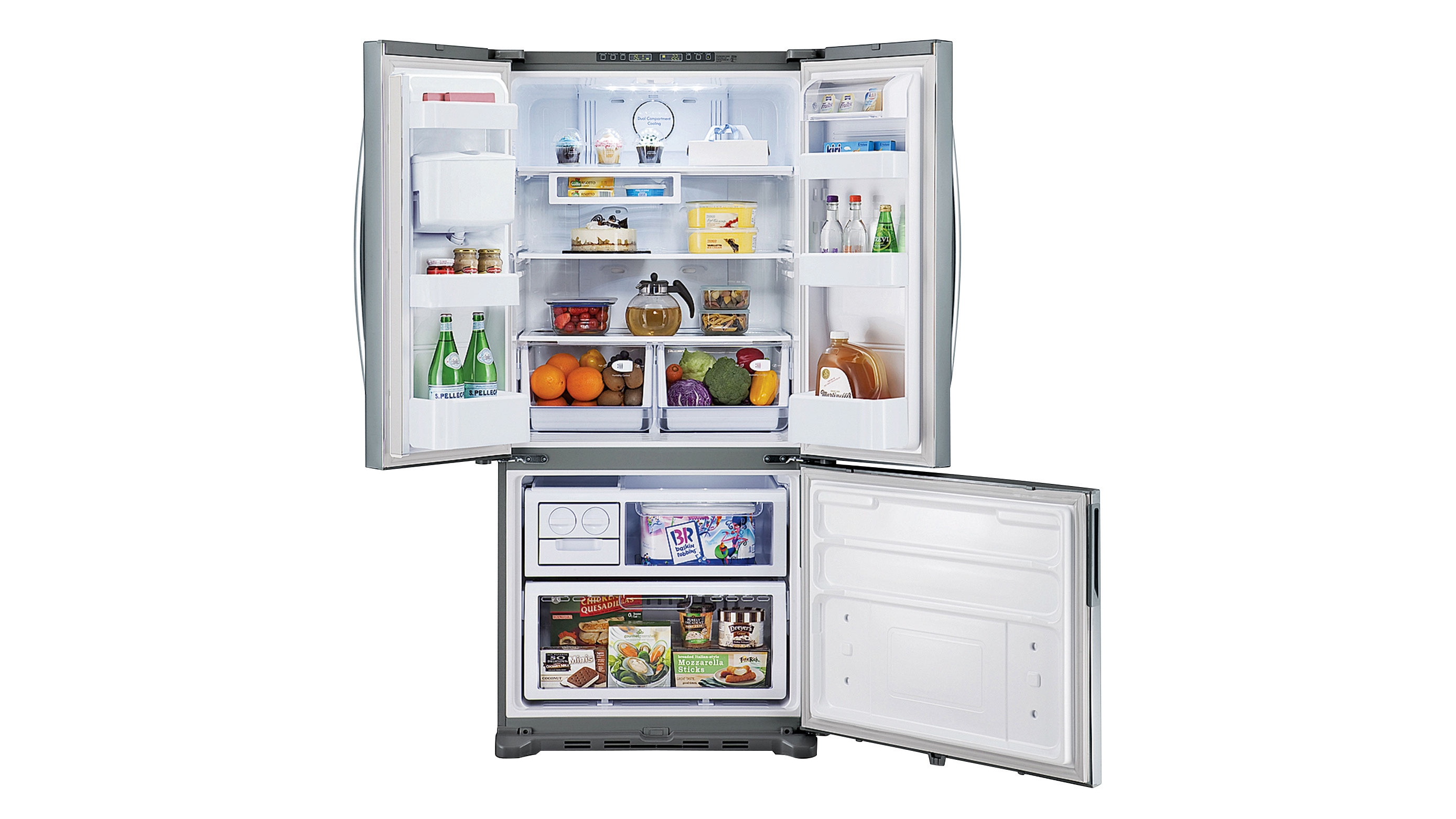 Samsung 533l French Door Refrigerator Stainless Steel Domayne