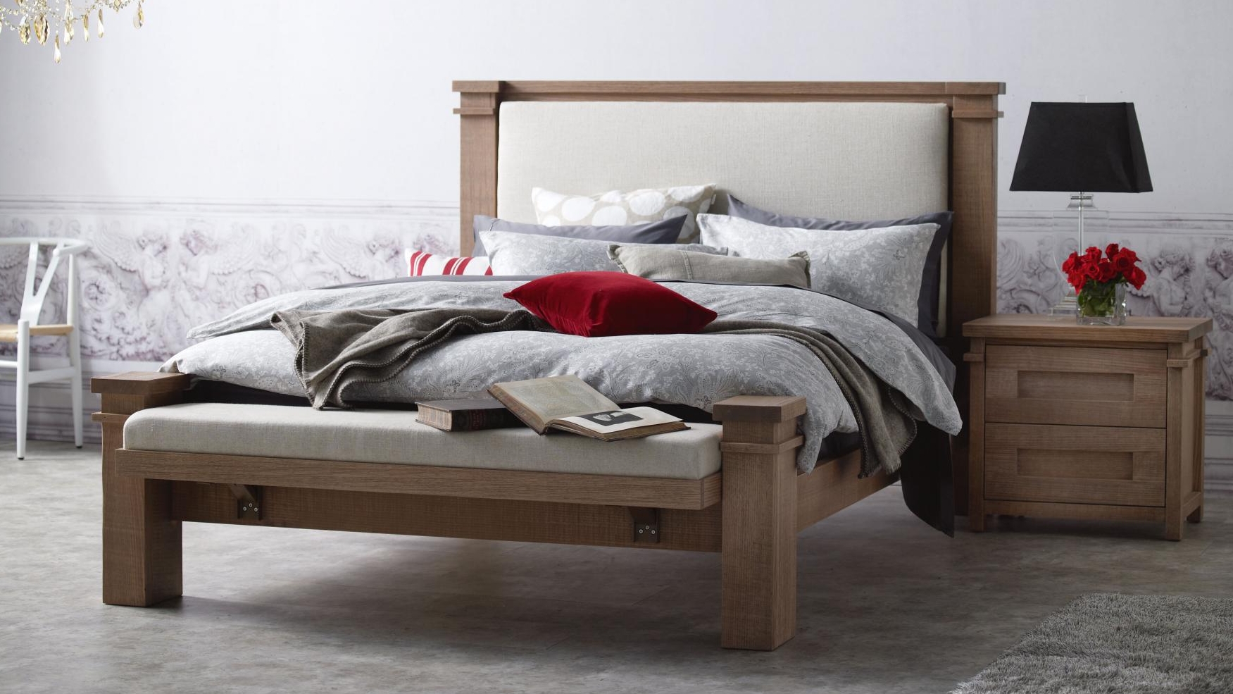 Milton Bed Frame Domayne