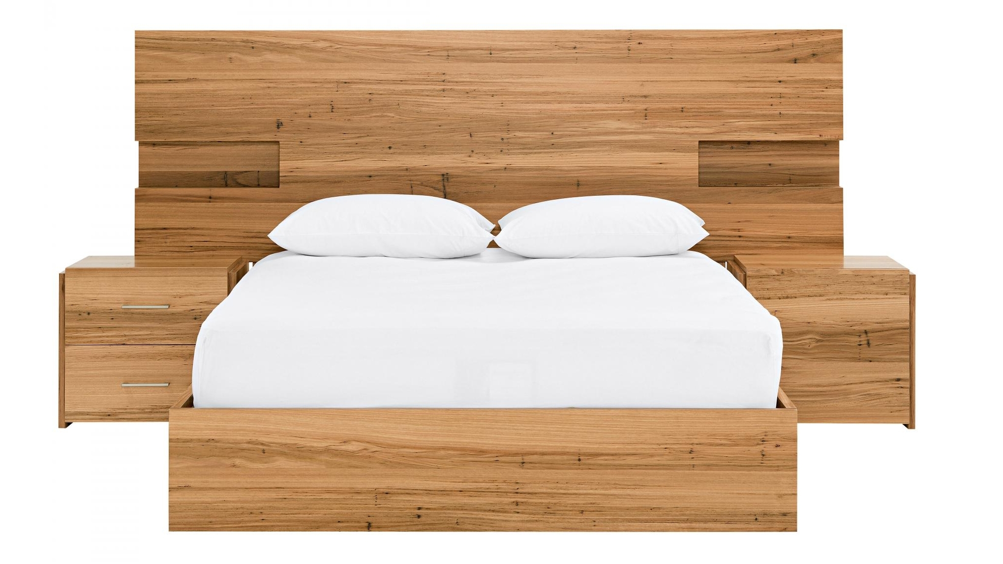 Amelie Queen Short Bedhead with LED Downlights Domayne