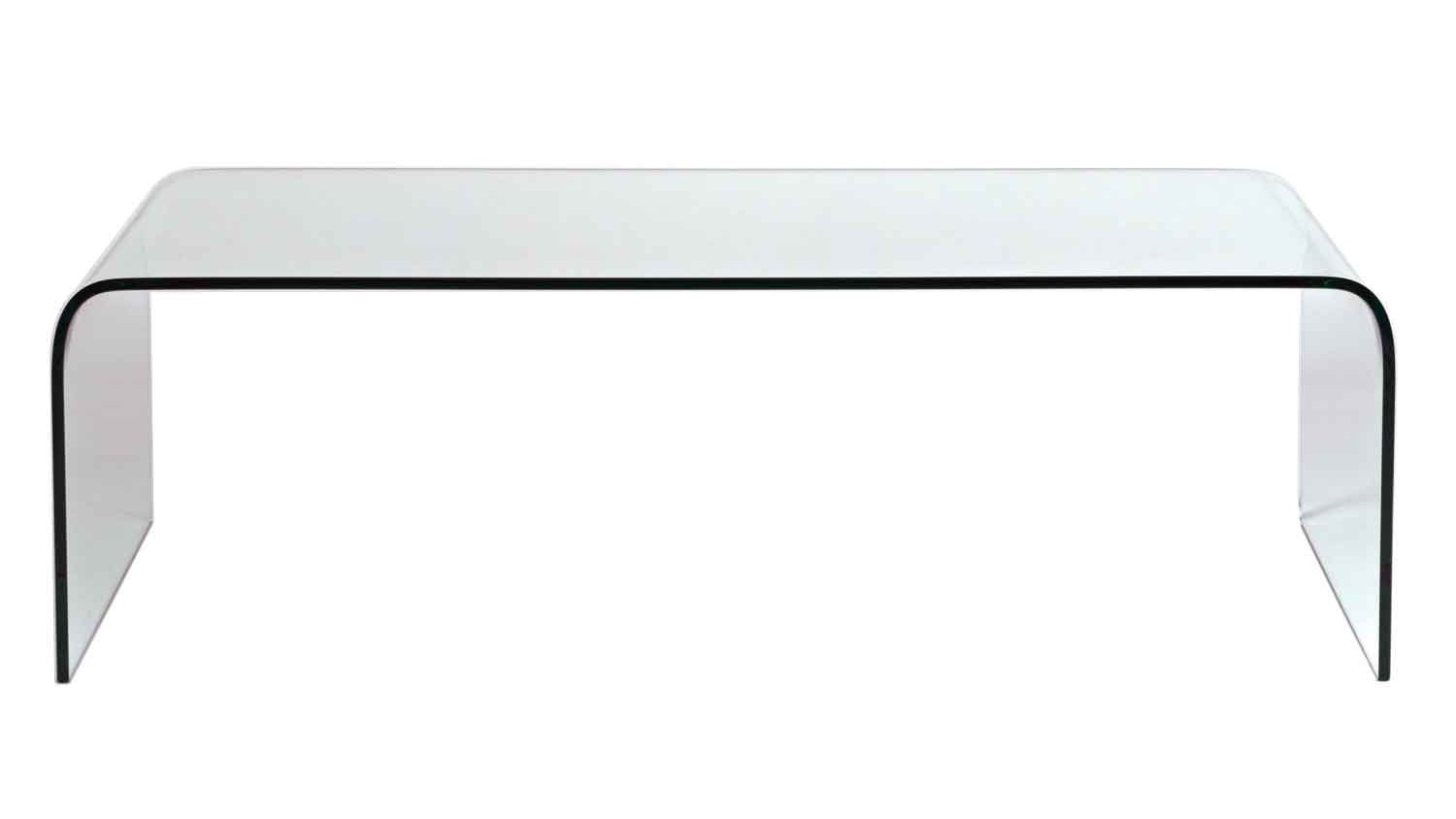 Saturn Glass Coffee Table Domayne