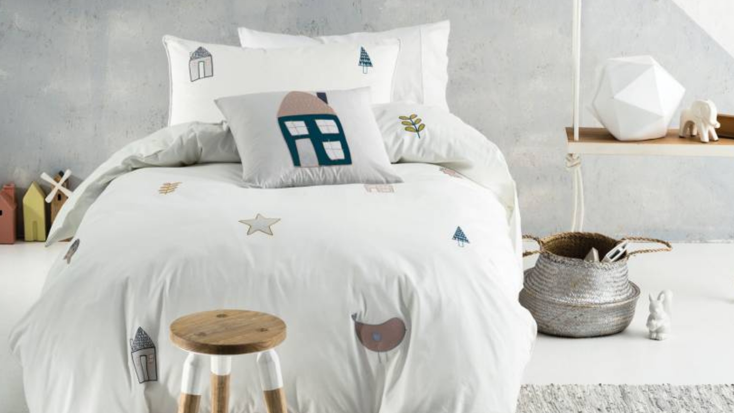 Linen House Larue Quilt Cover Set Domayne